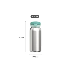 Isoleerdrinkfles Flipdop Campus 500 ML Dino