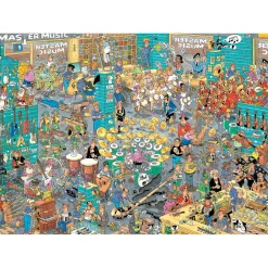 Jan van Haasteren De Muziekwinkel & Vakantiekriebels 2 x 1000 stukjes