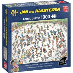 Jan van Haasteren Skateboarden In De Bowl 1000 stukjes