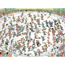 Jan van Haasteren Skateboarden In De Bowl 1000 stukjes