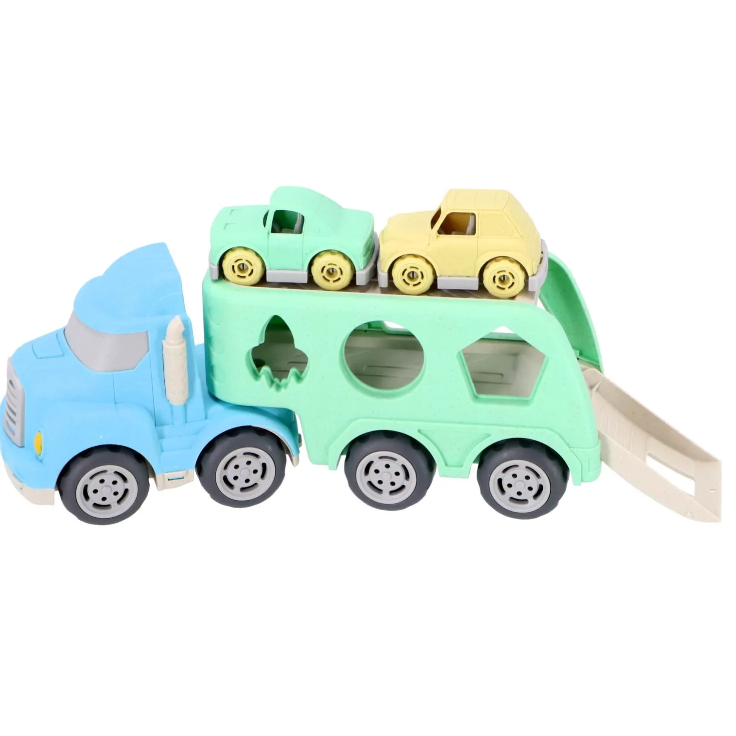 Jipy bioplastic autotransporter en vormenstoof