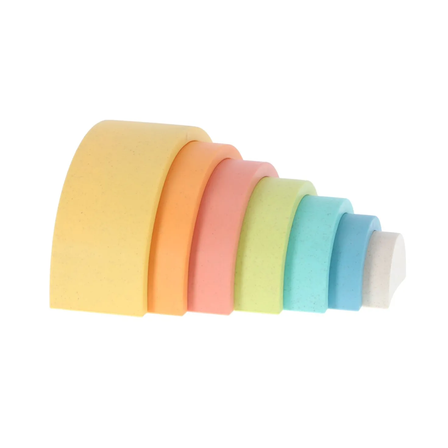 Jipy bioplastic Regenboog Stapelspel