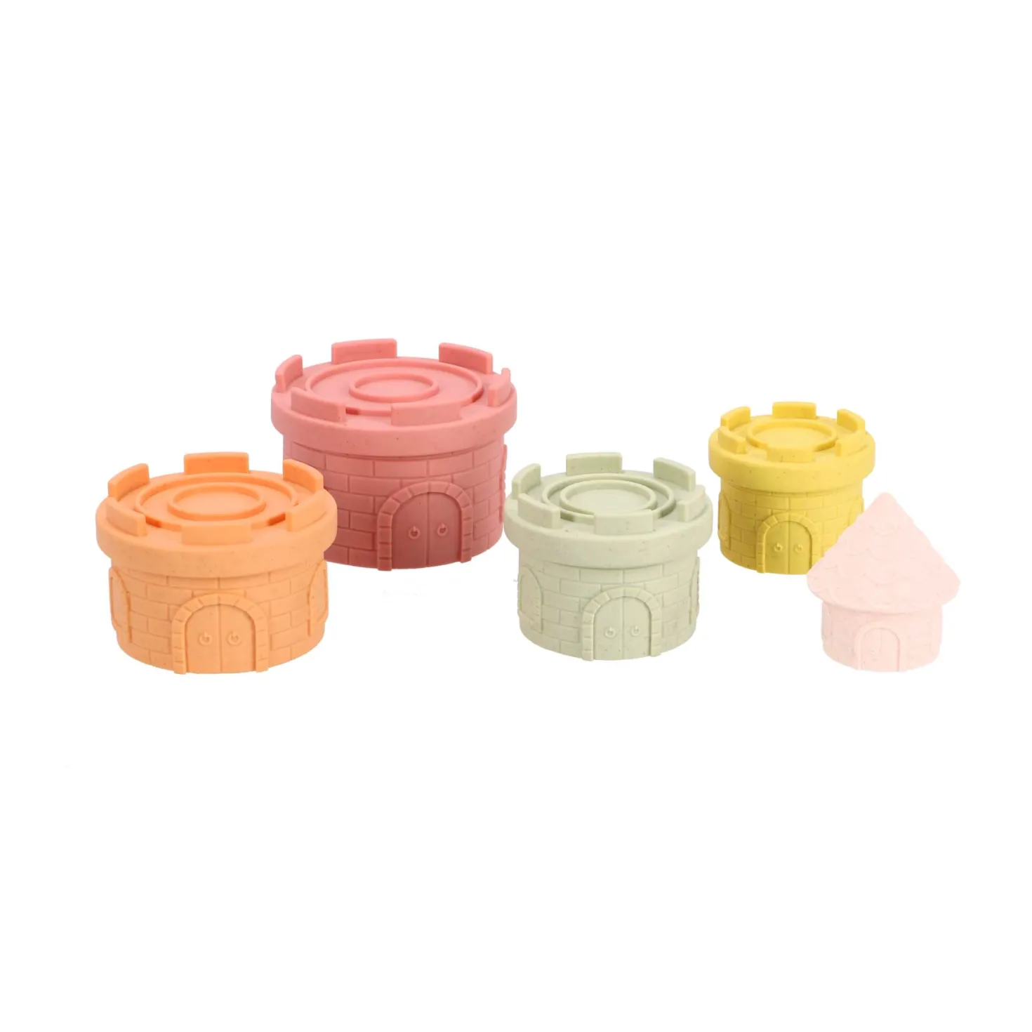 Jipy Bioplastic Stapel kasteel 5 delig