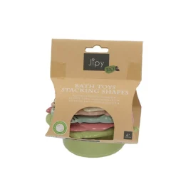 Jipy bioplastic Stapel Vormen Badspeeltjes