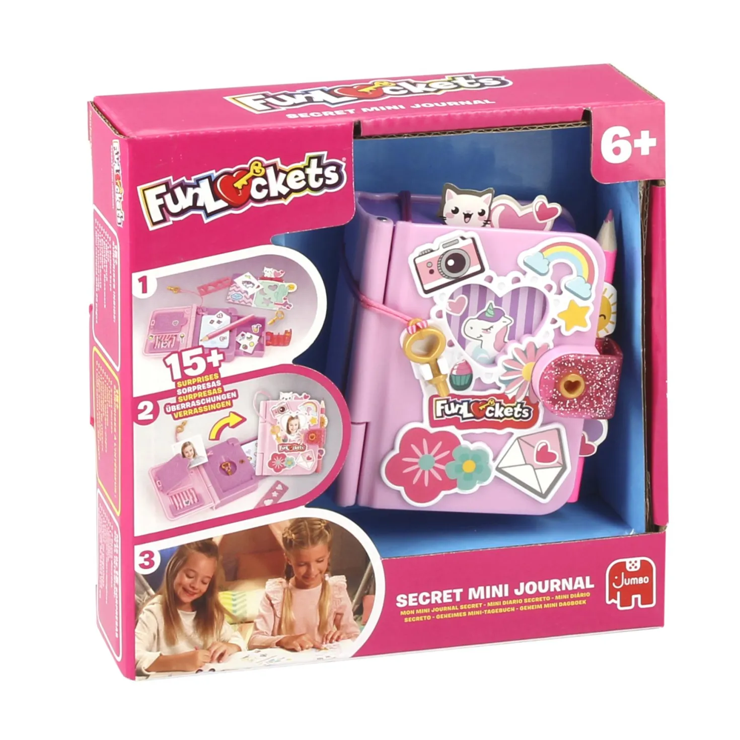 Jumbo funlockets geheim mini dagboek