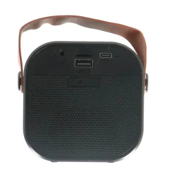 Karaoke duo set 2 micro's + speaker 13x8x14 cm