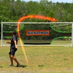 Kickerball Voetbal oranje maat 4