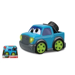 KiddyGo auto pick up truck 19 cm met licht en geluid blauw