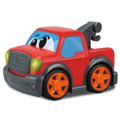 KiddyGo auto pick up truck 19 cm met licht en geluid rood