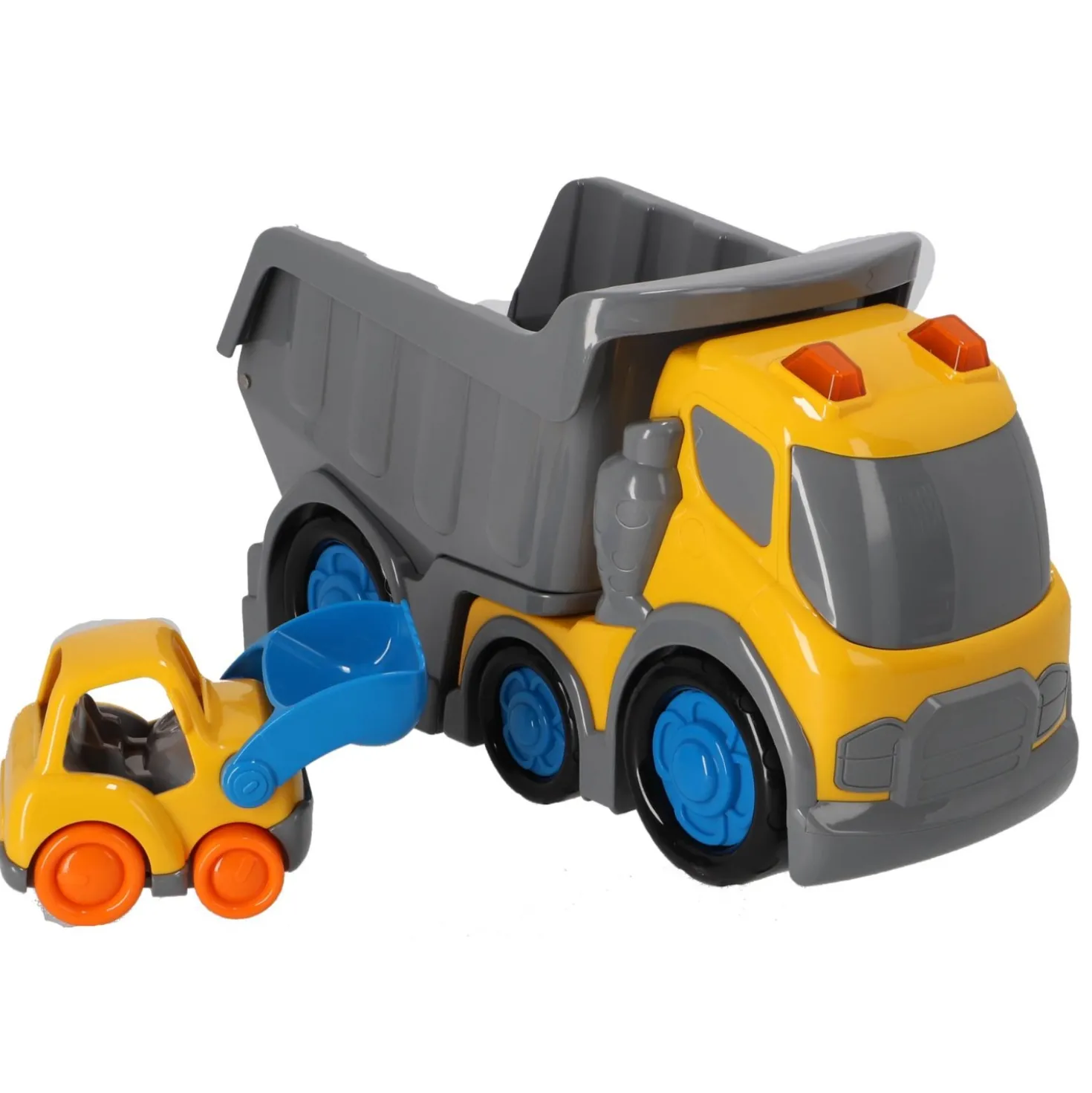 KiddyGo dump truck met licht en geluid 31 cm