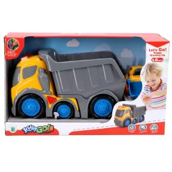 KiddyGo dump truck met licht en geluid 31 cm