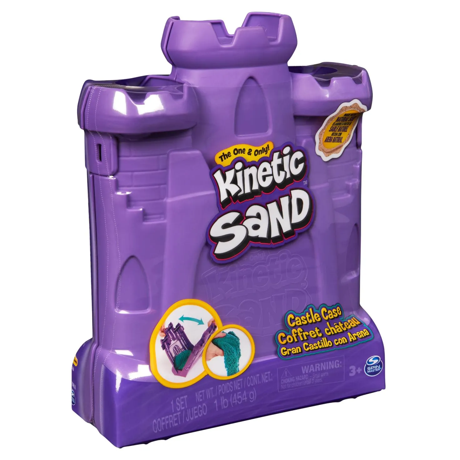 Kinetic Sand Castle Case