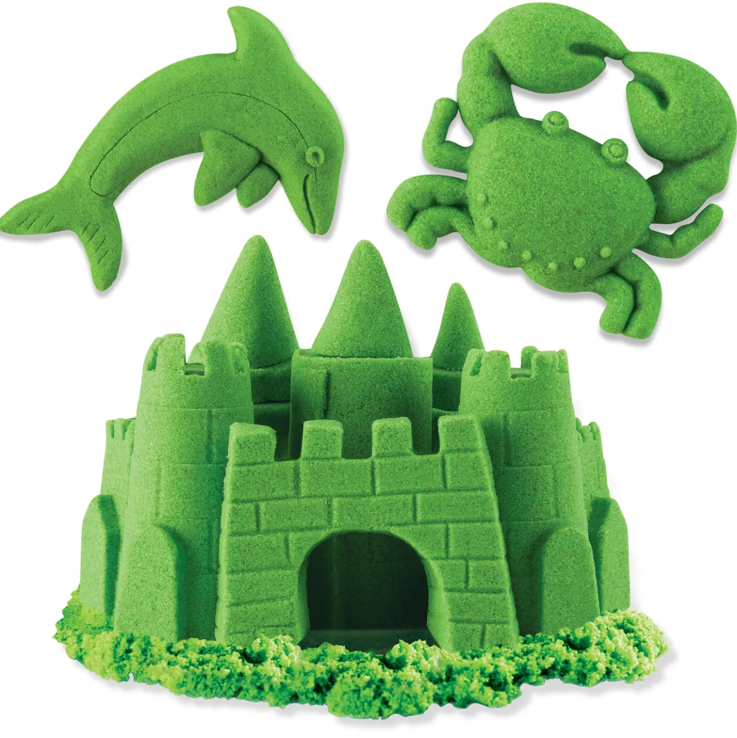 Kinetic Sand Colour Sand Bag Green (907 G)