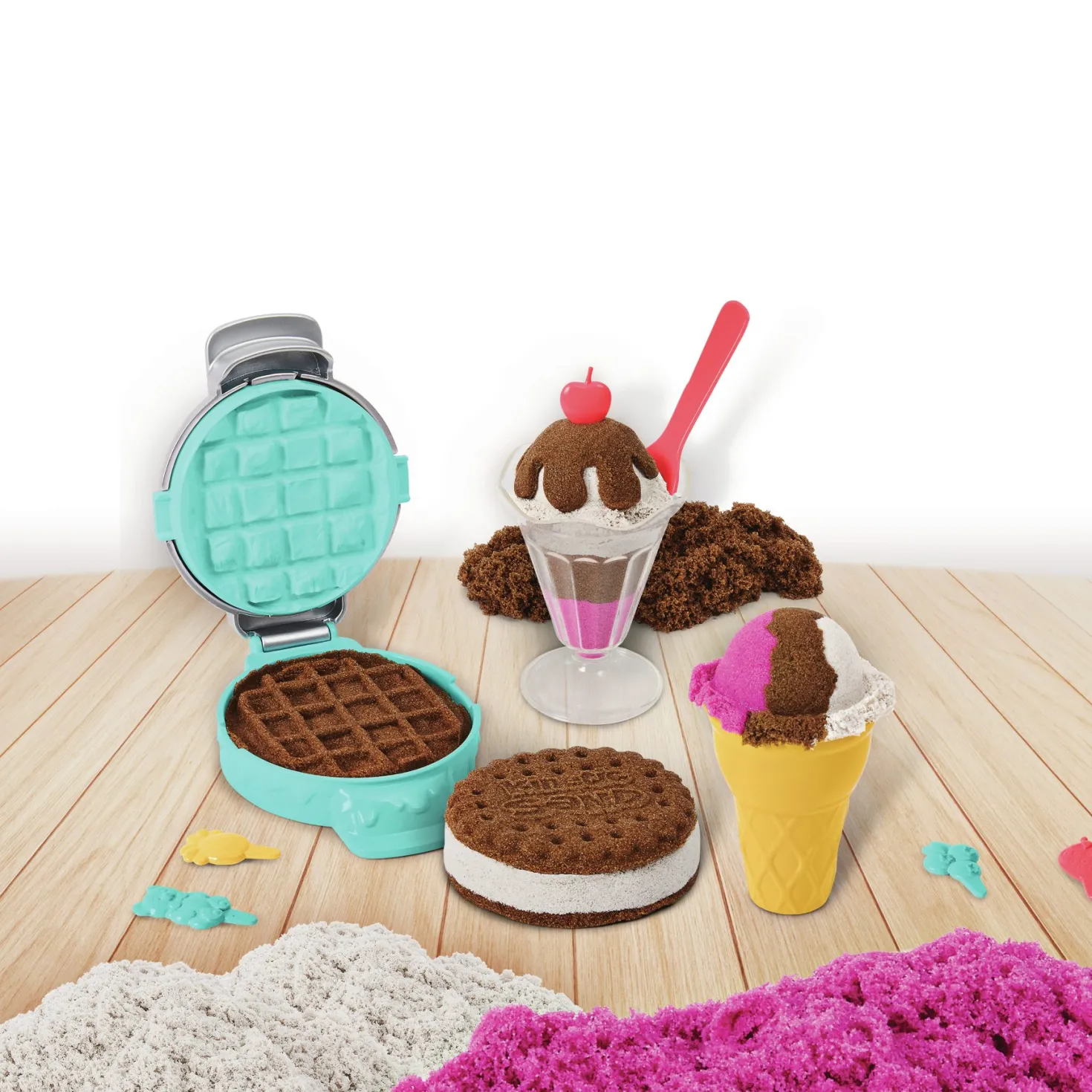 Kinetic Sand Ice Cream Treats 510 g Scented sand