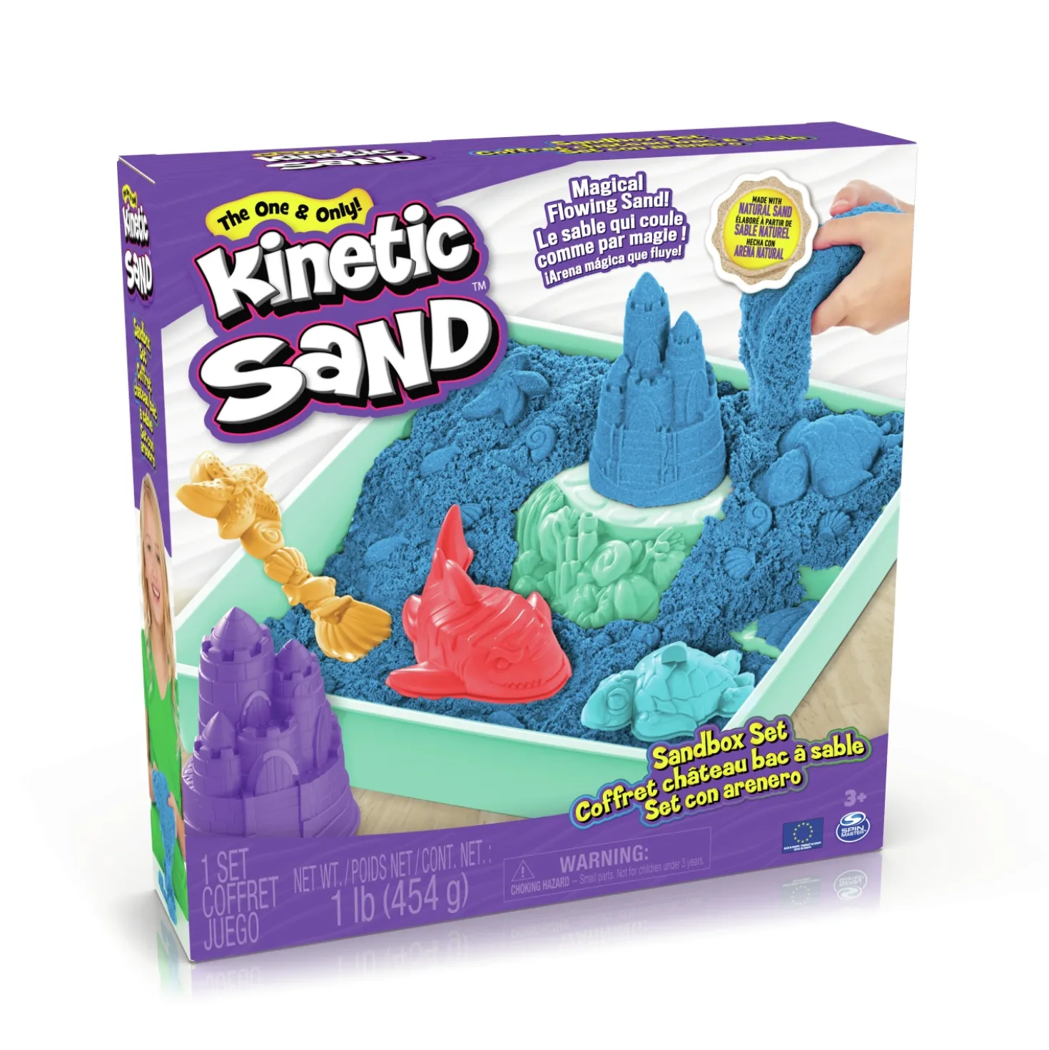 Kinetic Sand Sand Box Blue