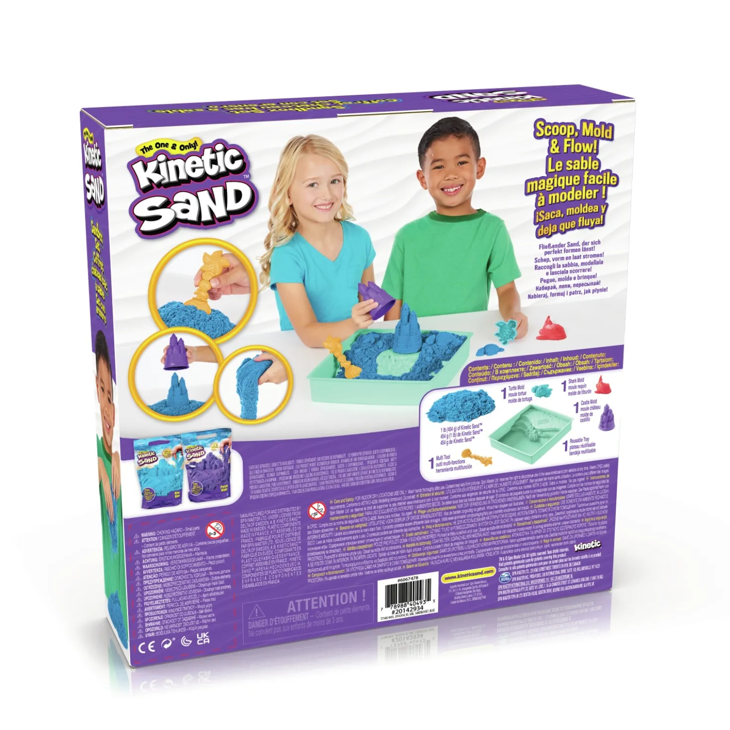 Kinetic Sand Sand Box Blue