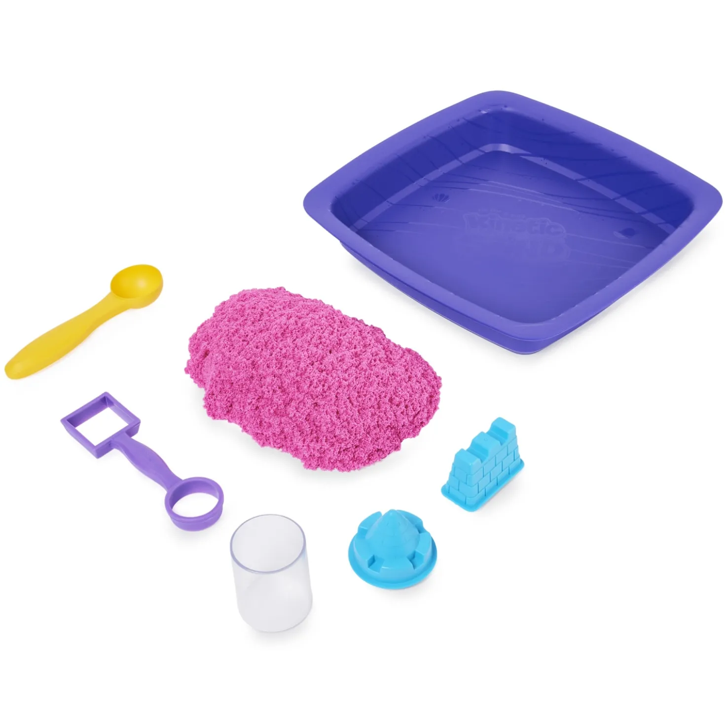 Kinetic Sand Sparkling Sandcastle Pink