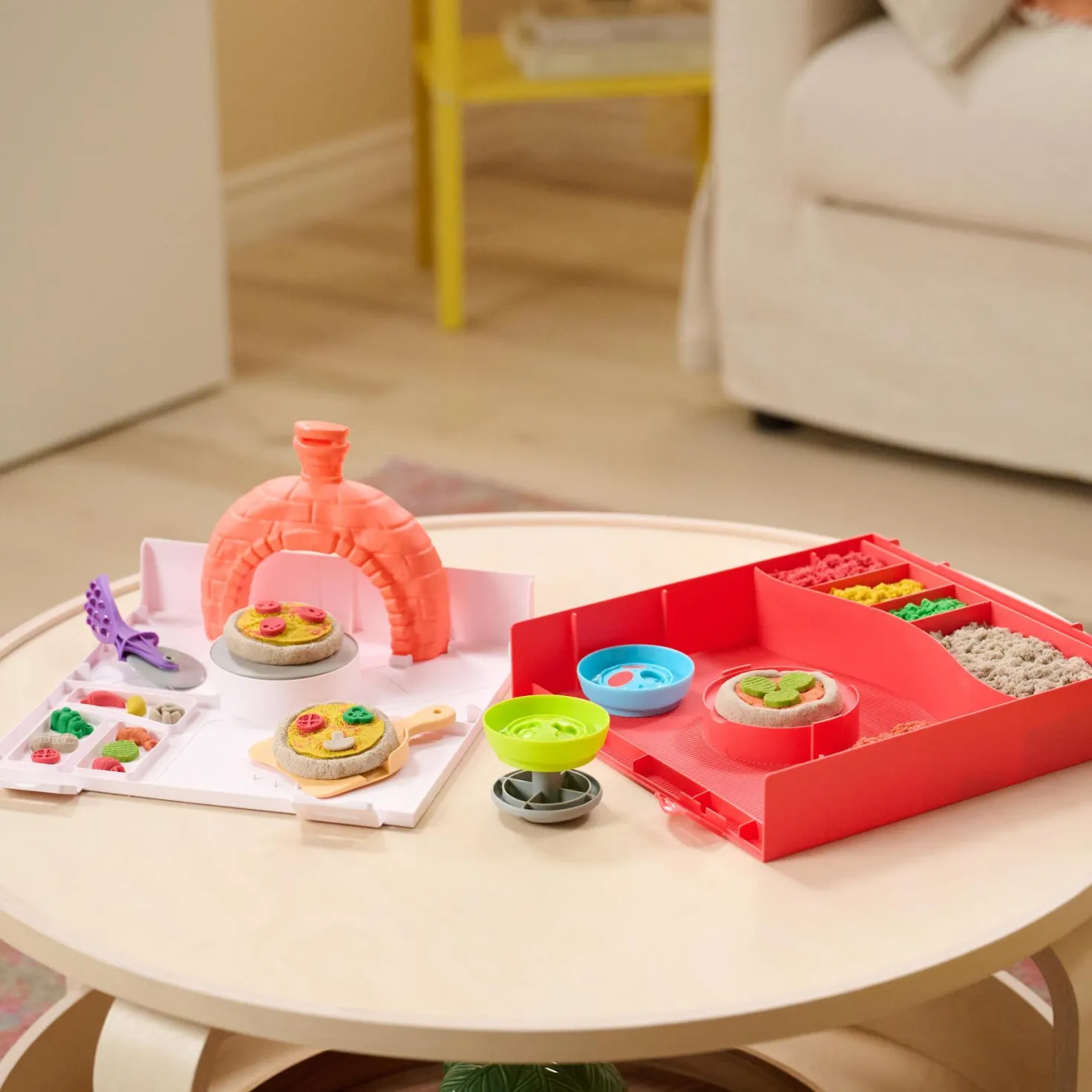 Kinetic Sand Squishpizza Set