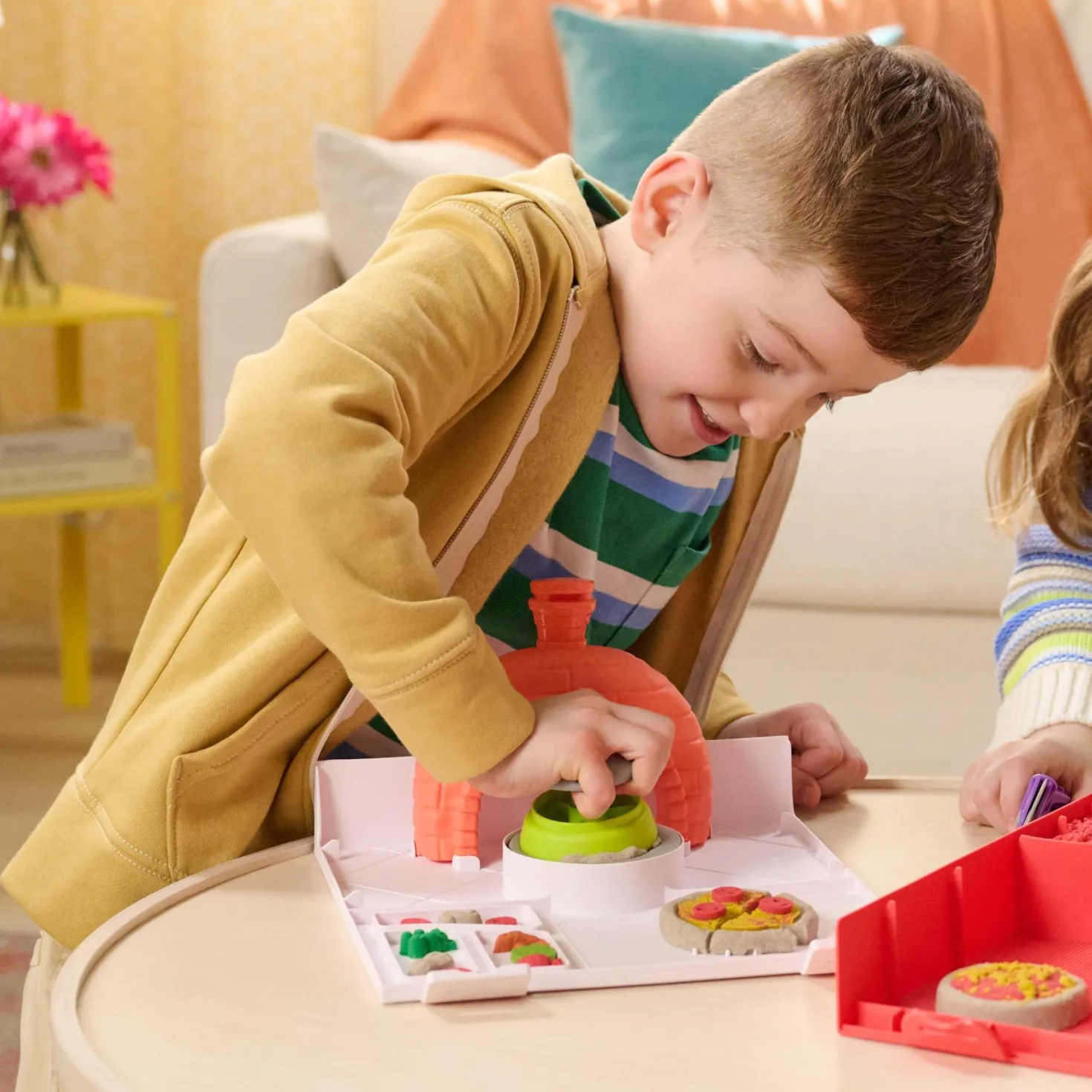 Kinetic Sand Squishpizza Set