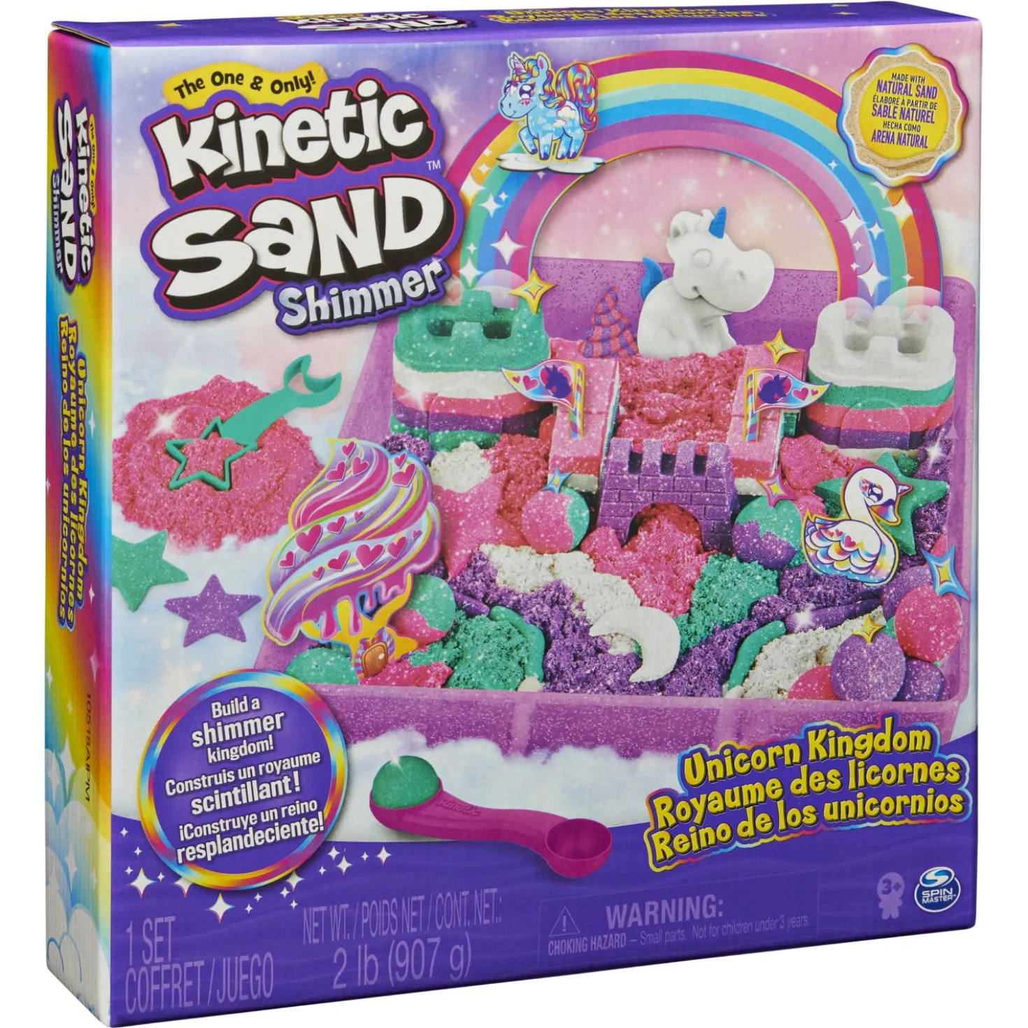Kinetic Sand Unicorn Kingdom Playset