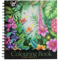 Kleurboek Volwassenen 30 Designs 22,8x25,3x1,8 Cm