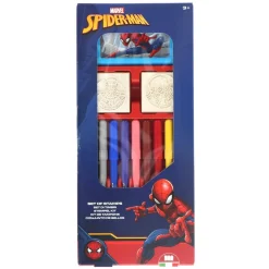 Kleuren stempel set Spiderman 13-delig
