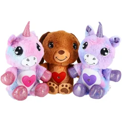 Knuffel Pluche Dier Met Projector 3 Assorti