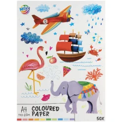 Knutselpapier a4 50 vellen