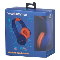 Koptelefoon bluetooth Volkano kids db switch blauw