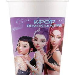 Kpop Demon Hunters 8 Bekers 200 ML