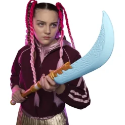 Kpop demon hunters Miras curved moon sword