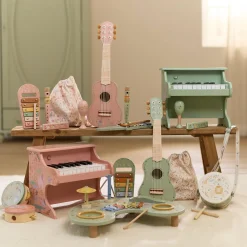 LD Houten Gitaar Roze Fsc Safari Friends