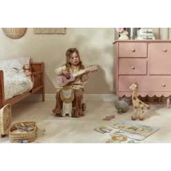 LD Houten Gitaar Roze Fsc Safari Friends
