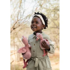 LD Knuffel Flamingo 17 Cm Safari Friends