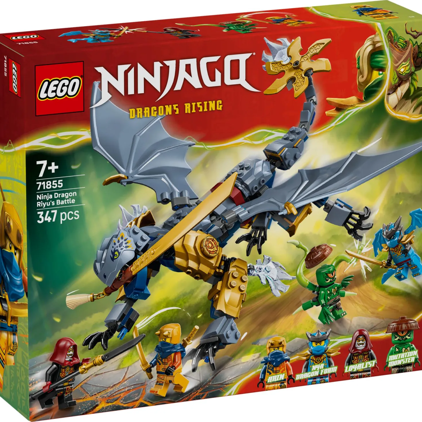 LEGO Ninjago 71855 Ninja Dragon Riyu's Battle Ex