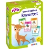 Letterplons tweeletter kwartet