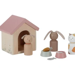Little Dutch Aanvulset Poppenhuis Huisdieren