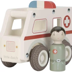 Little Dutch ambulance met pegdoll fsc