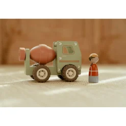 Little Dutch cementwagen met pegdoll fsc