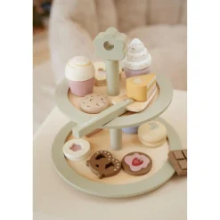 Little Dutch etagère met gebak fsc
