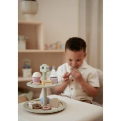 Little Dutch etagère met gebak fsc
