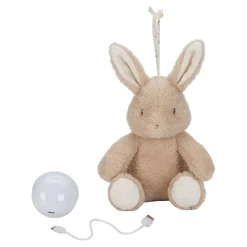 Little Dutch knuffelkonijn licht & geluid