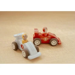 Little Dutch pullback racewagens met pegdoll fsc