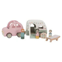 Little Dutch Speelgoed Auto Met Caravan
