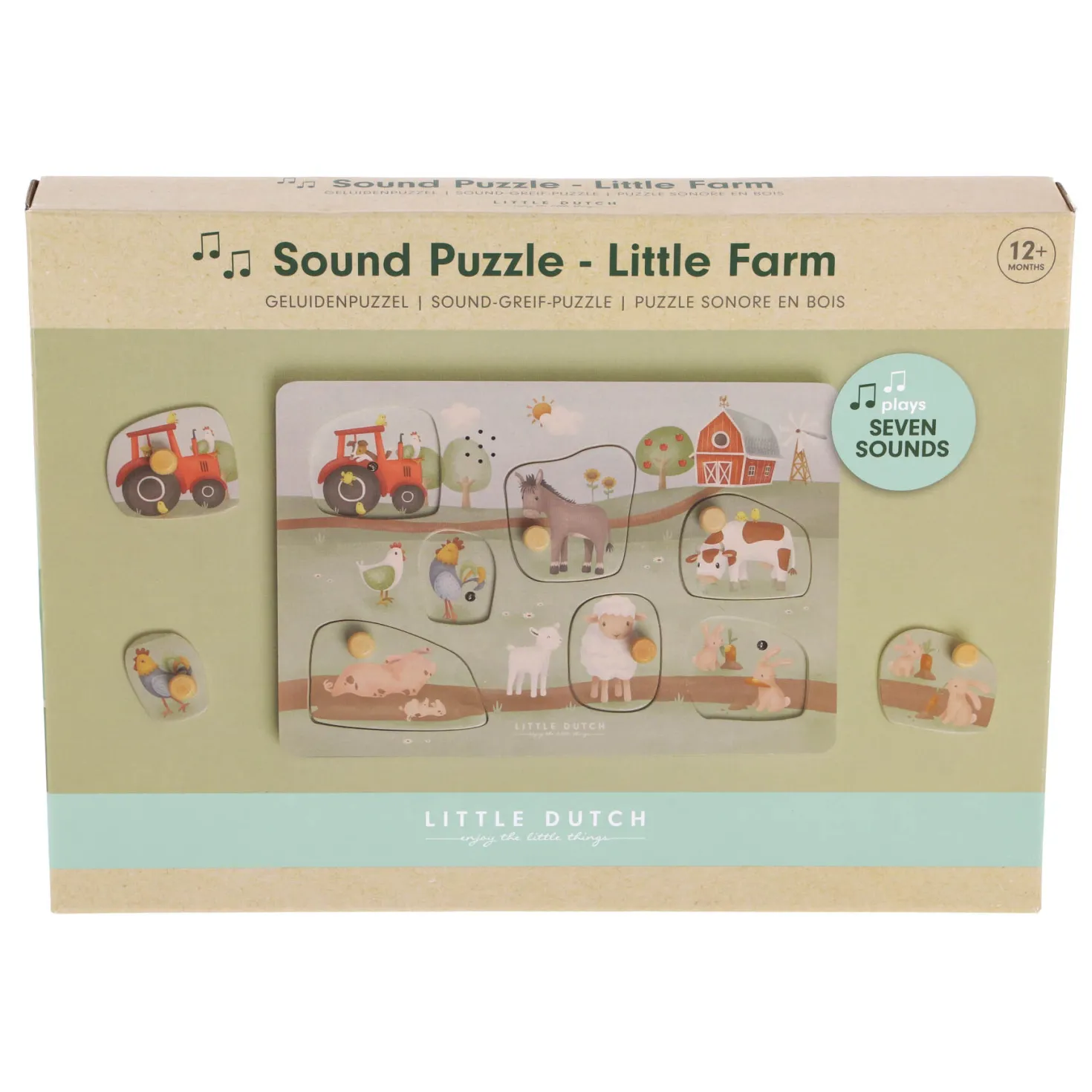 Little Farm Geluiden Puzzel