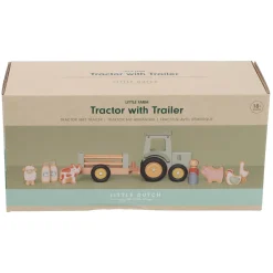 Little Farm Tractor Met Trailer