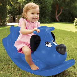 Little Tikes rocking puppy blue