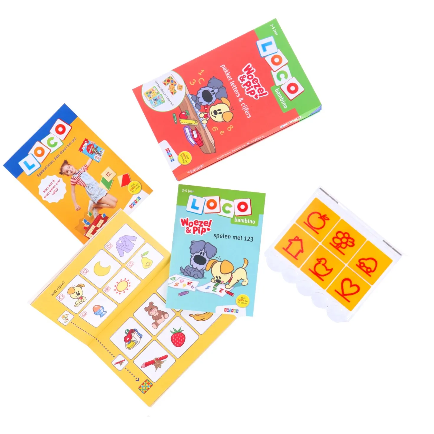 Loco Bambino Woezel En Pip Letters En Cijfers