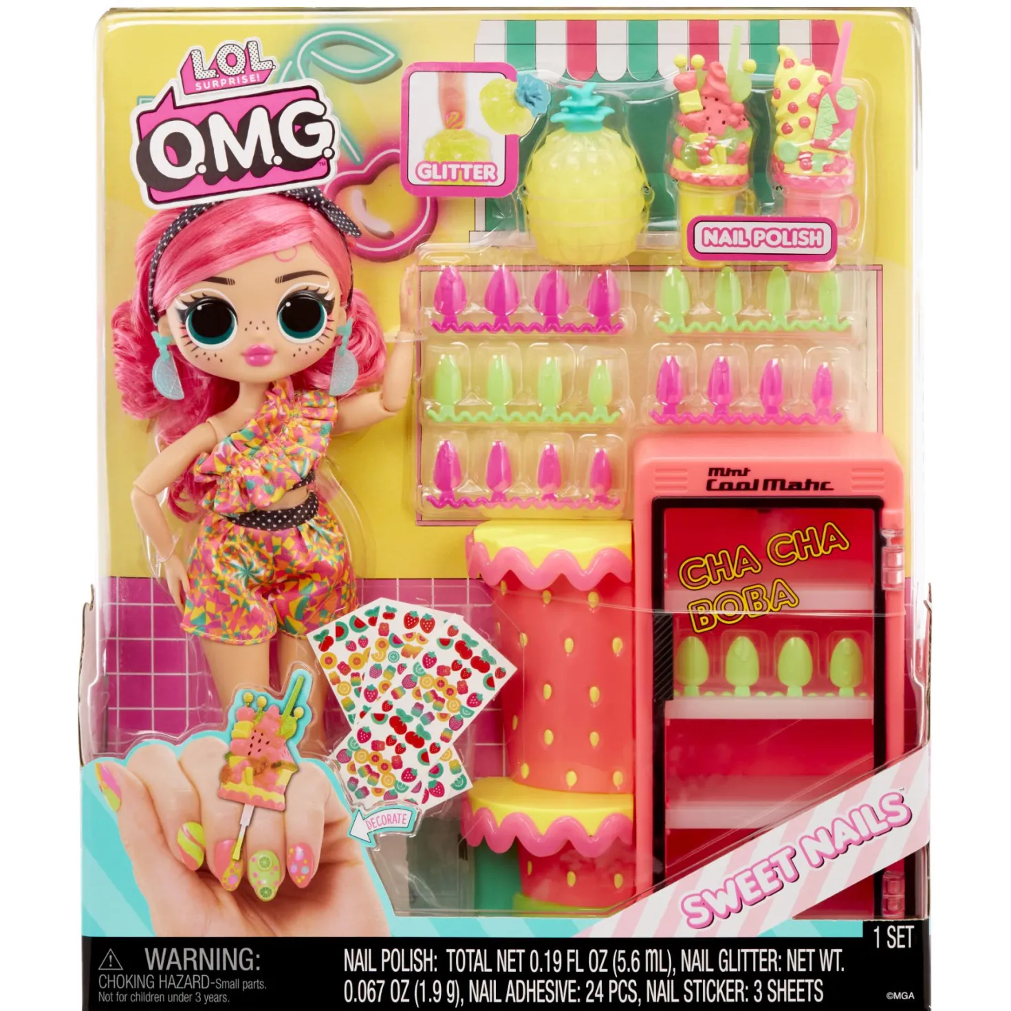 L.O.L. Surprise OMG Nails Pinky Pops Fruit Shop