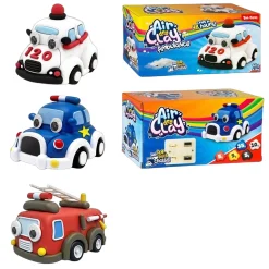 Luchtdrogende klei DIY Voertuig 112 Ambulance/ politie/brandweer